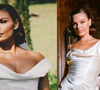 Noiva classy no pré-wedding, romântica no altar e sensual na festa: tudo sobre os 3 looks grifados de Isis Valverde no casamento com Marcus Buaiz
