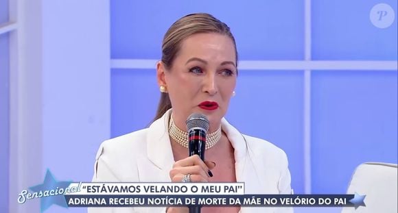Tia de Letícia Colin, Adriana Colin soube da morte da mãe durante o velório do pai: família aguardou a chegada do corpo para enterrar os dois juntos