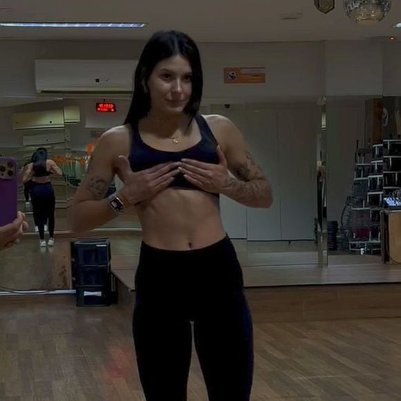 Ana Castela contou que está muito feliz com o resultado dos treinos