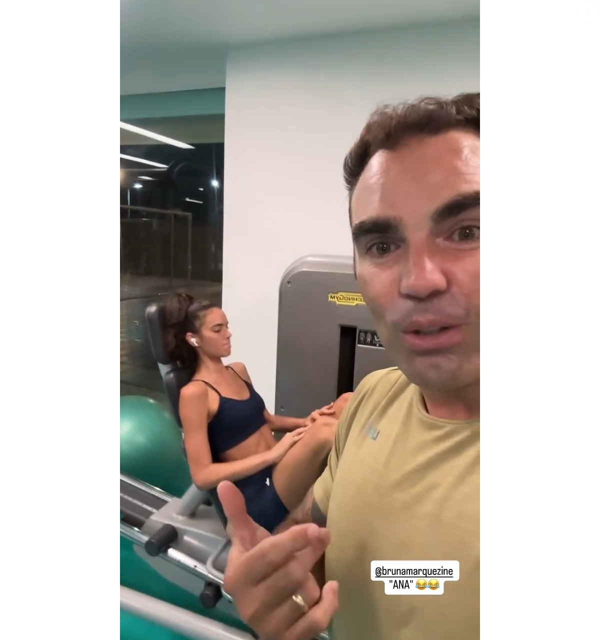 Foto: O personal trainer de Bruna Marquezine, Chico Salgado, exibiu de ...