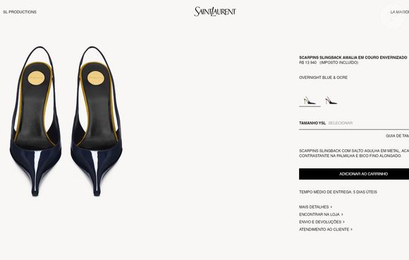 Os sapatos de saltos altíssimos e bicos finíssimos usados por Sabrina Sato