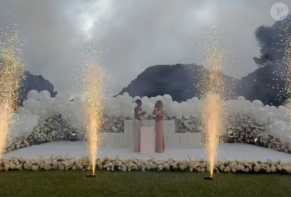 Show de fogos revelam sexo do bebê de Ludmilla e Brunna Gonçalves