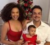 Lucy Ramos passa seu primeiro Natal com a bebê Kyara, que nasceu no dia 4 de abril de 2025, fruto de seu casamento com o diretor e ator Thiago Luciano
