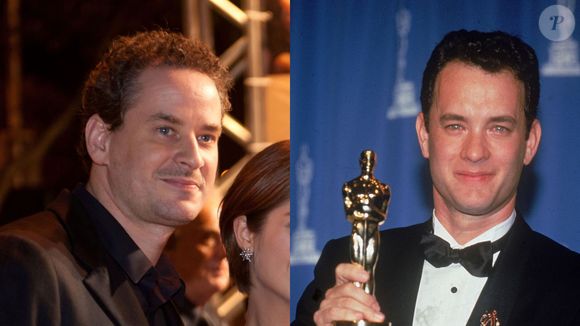 Dan Stulbach e Tom Hanks chamam atenção por sua semelhança.