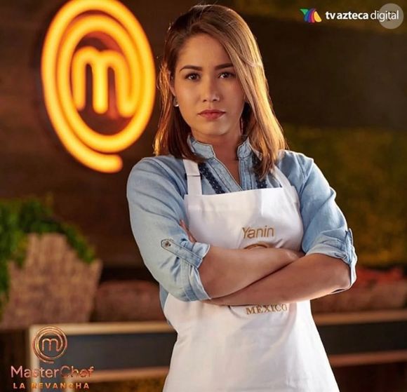 Yanin Campos participou da quarta edição do 'MasterChef México', exibida em 2018, e ficou em 6º lugar