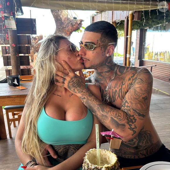 Andressa Urach e Kylian: separação após cerca de 2 meses de namoro