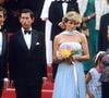 Em 1987, Diana usou Catherine Walker quando ela e Charles visitaram o festival de cinema para promover a indústria cinematográfica britânica