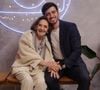 Laura Cardoso morreu aos 98 anos em 17 de agosto de 2026 de causas naturais, segundo o bisneto Fernando (com ela na foto)