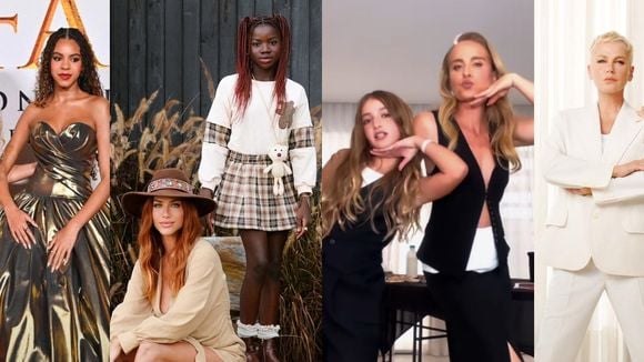 Mães e filhas estilosas! Beyoncé, Angélica, Ana Paula Siebert e mais famosas que amam moda e passaram a paixão para as herdeiras