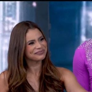 Lexa também ficou comovida ao conversar com Luciano Huck