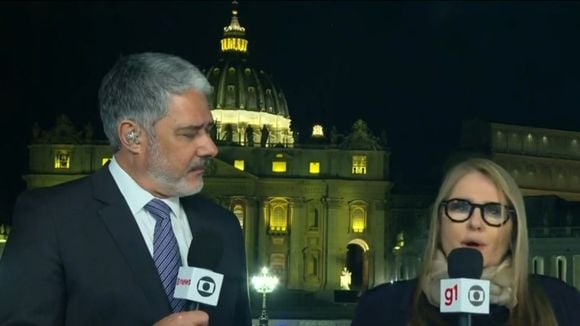 'Climão' entre Ilze Scamparini e William Bonner, nem pensar! Atitude da jornalista no 'JN' teve problema de saúde como causa