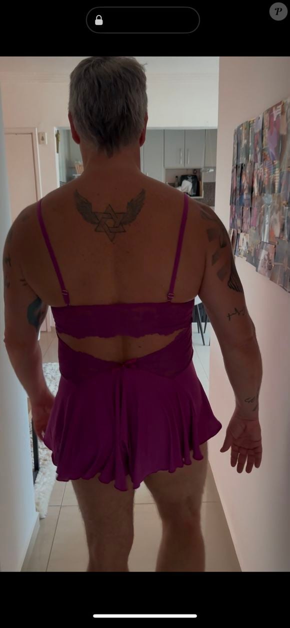 David Cardoso Jr. disse que ‘se vestiu de mulher’ a pedido de um fã
