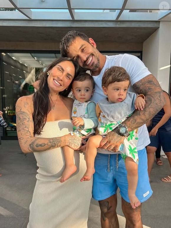 Clara Maia e André Coelho já são pais de João e José