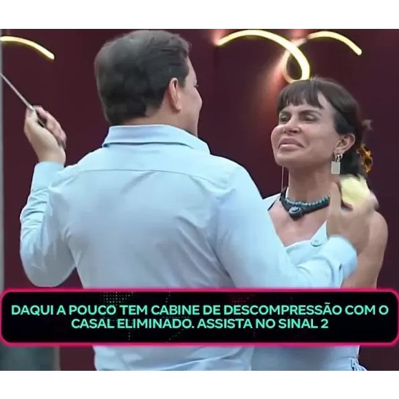 Gretchen e Esdras deixaram o 'Power Couple Brasil 7': cantora explicou a decisão ao marido. 'Depois dessa resposta do público (sobre a eliminação).. O que o público quer não é o que nós sabemos dar'