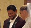 Casamento de Hulk e Camila Ângelo: ‘Ver duas pessoas de que amo tanto se casando é uma sensação inexplicável de felicidade!’, postou a mãe da noiva