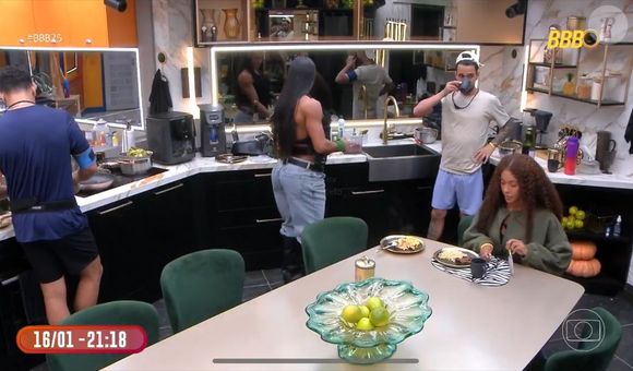 Gracyanne Barbosa não poderá comer diversos pratos, estando na Xepa do 'BBB 25'