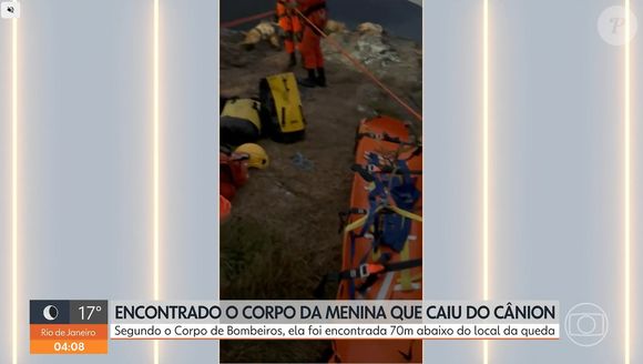 Menina de 11 anos caiu em cânion no RS após correr quando os pais iriam se sentar em um banco; pai tentou alcançar a filha