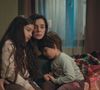 Os filhos de Bahar ficam esperando em vão pelo pai e enchem a mãe de perguntas na novela 'Força de Mulher' na sexta-feira 24 de janeiro de 2025