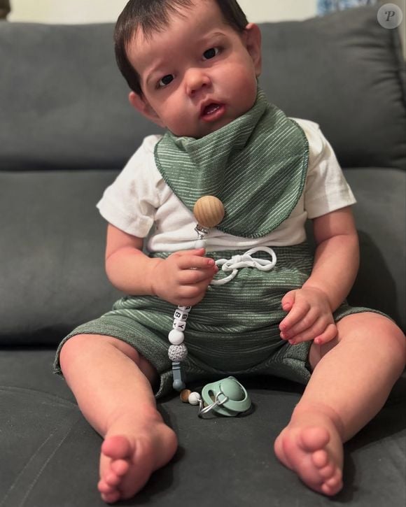 O boneco “Gui” da influenciadora Nane Reborn