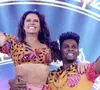 Viviane Araujo dançava com o professor Adeilton Ribeiro na ‘Super Dança dos Famosos, em 2021