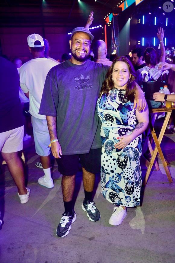 Tati Machado estava grávida de Rael, seu primeiro filho com Bruno Monteiro