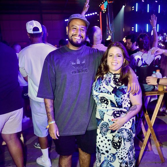 Tati Machado estava grávida de Rael, seu primeiro filho com Bruno Monteiro