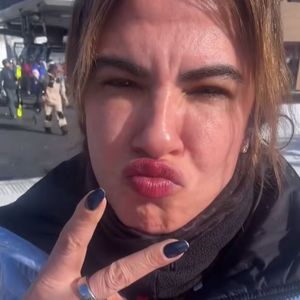 Luciana Gimenez ironizou a polêmica com Júlia Gomes