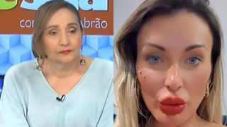 Andressa Urach humilha Sonia Abrão após críticas por mudar a cor do olho em cirurgia: 'Vou orar pra que você seja bem comida'