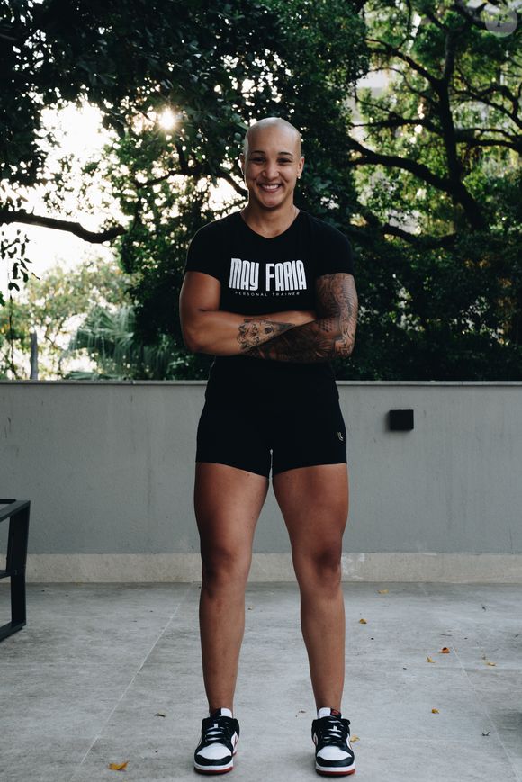 Maya Faria é personal trainer de Mel Maia e atleta de alto rendimento
