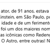 Morte de Francisco Cuoco: Sonia Abrão também escreveu para o ator