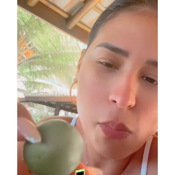 Simone Mendes já mostrou em seus stories do Instagram ser apaixonada pelo umbu, a fruta do umbuzeiro
