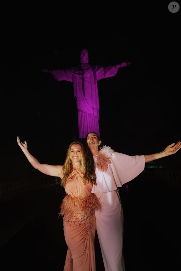 Mônica Martelli e Ingrid Guimarães escolheram produções sofisticadas para o evento do Outubro Rosa 2026 no Rio de Janeiro