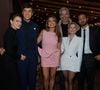 Bianca Bin e Flávia Alessandra posaram com os respectivos maridos, Sérgio Guizé e Otaviano Costa, e o casal Larissa Manoela e André Luiz Frambach
