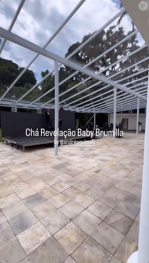 No próximo dia 17 (terça-feira), acontece o chá de bebê revelação do bebê de Brunna e de Ludmilla. A organização ficou por conta de Andrea Guimarães, conhecida como decoradora dos famosos.