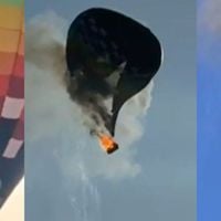Piloto do balão que pegou fogo e matou 8 pessoas em Praia Grande (SC) chora ao detalhar acidente: 'Foi horrível'