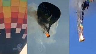 Piloto do balão que pegou fogo e matou 8 pessoas em Praia Grande (SC) chora ao detalhar acidente: 'Foi horrível'