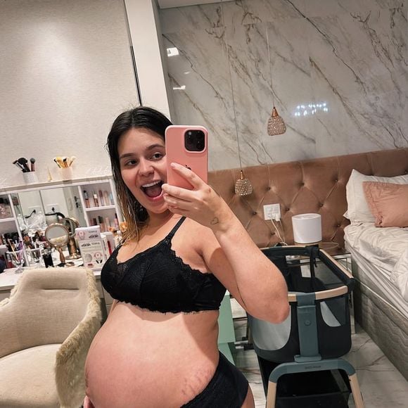 Durante a gravidez, corpo de Viih Tube mudou muito