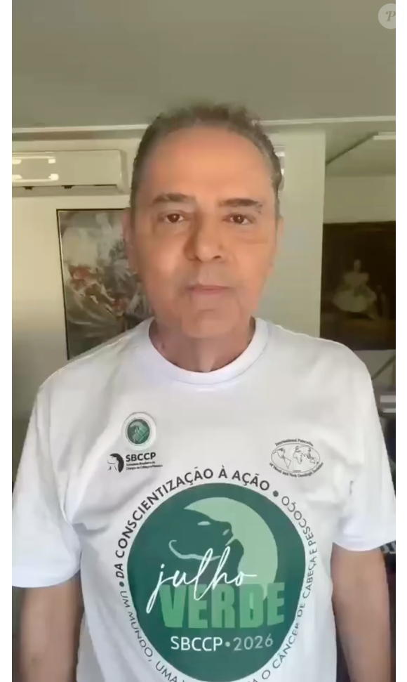 Em seu vídeo, Luis Roberto aproveitou para conscientizar o público sobre a doença, seus sintomas e complicações