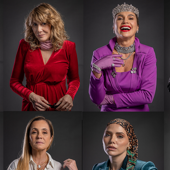 Leticia Colin como Vanessa, Flávia Alessandra como Cristina, Joana Fomm como Perpétua, Lilia Cabral como Maristela, Adriana Esteves como Carminha, Glória Pires como Raquel, Renata Sorrah como Nazaré e Susana Vieira como Branca