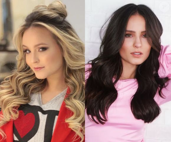 Larissa Manoela já foi loira até 2017. Aos 16 anos, ela escureceu para um novo trabalho e, desde então, nunca mais aposto no visual super claro