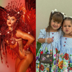 Nem Maria Alice, nem Maria Flor: por que as filhas de Virgínia ficaram de fora da estreia da mãe na Sapucaí?