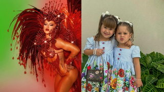 Nem Maria Alice, nem Maria Flor: por que as filhas de Virgínia ficaram de fora da estreia da mãe na Sapucaí?