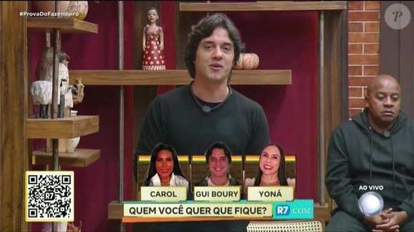 Gui Boury também enfrenta o julgamento popular e pode ser eliminado