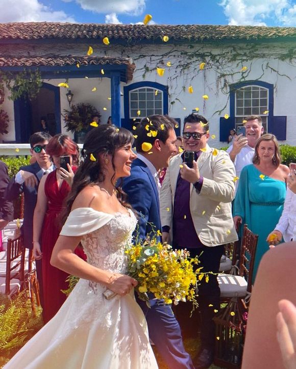 Alessandro Jodar casou om a influenciadora Isabella Lubrano em fevereiro deste ano