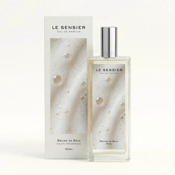 O Brume de Bain, da Le Sensier, custa R$ 179,00 por 50 ml e tem perfil Cítrico Aromático Amadeirado, reunindo Bergamota, Grapefruit, Lima e Mandarina na saída e Patchouli e Vetiver no fundo