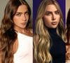Jade Picon abandona o loiro em menos de um ano e adota cabelo moreno chocolate. Relembre as mudanças da atriz!