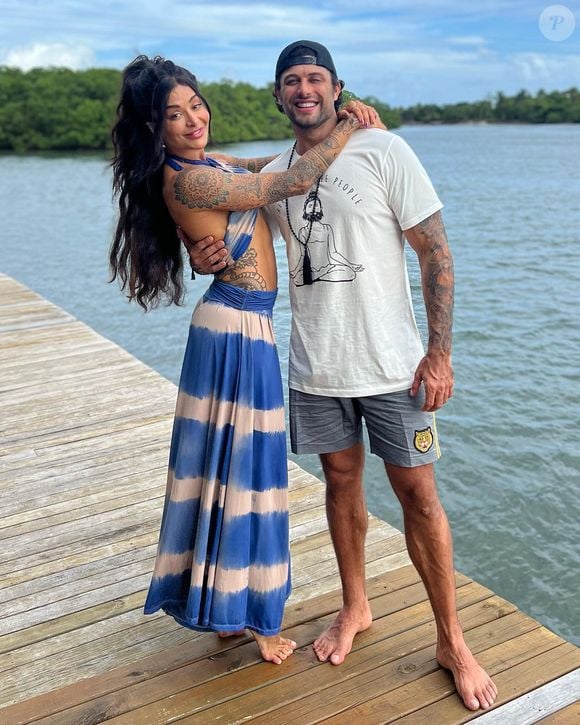 Poucos se lembram, mas Aline Campos já foi namorada de Jesus Luz