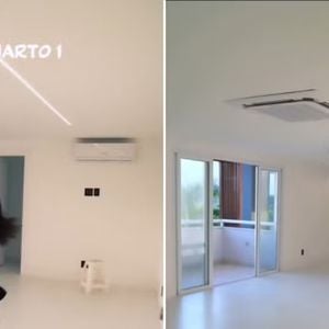 Se liga no tamanho do quarto de Juliette!