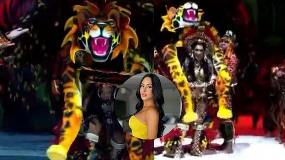 ‘Que onça feia é essa?’: Isabelle Nogueira, ex-‘BBB 24’, se apresenta no Boi Garantido e vira piada entre internautas