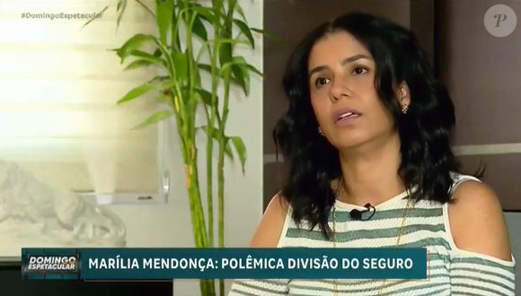 Euda Dias pediu que a família de Marília Mendonça devolva parte do valor do seguro